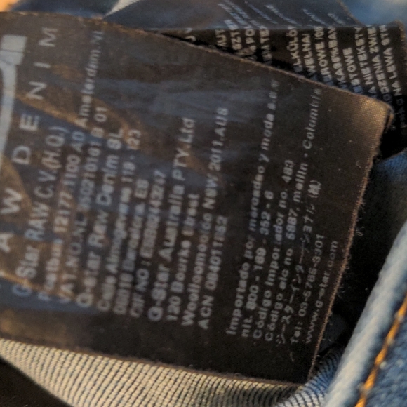 G star raw denim women jeg skinny size 27 length 30 on tag - Picture 11 of 11